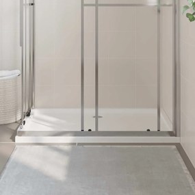 vidaXL Βάση Ντουζιέρας Ορθογώνια Λευκή 80 x 120 εκ. από ABS