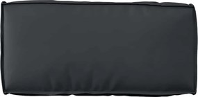 vidaXL Μαξιλάρι Μαύρο 80 x 40 x 12 cm Ύφασμα Όξφορντ