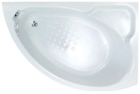 SANITEC 541 Lydia R Γωνιακή Μπανιέρα Δεξιάς Τοποθέτησης Ακρυλική 140 x 90cm