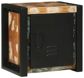 vidaXL Σετ Επίπλων Μπάνιου με συρτάρι 4 pcs Στερεό Ανακτηθέν Ξύλο