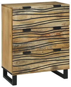 vidaXL Μπουφέ 60x33.5x75 cm από Μασίφ Ξύλο Μάνγκο