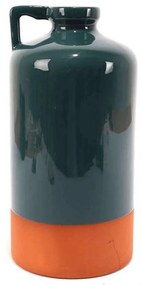 Βάζο Sussex 014.SU004 23cm Dark Blue-Orange Κεραμικό