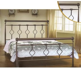 SweetDreams  Μεταλλικό Κρεβάτι Ημίδιπλο 120x200 Sweet Dreams No74 Με Επιλογή Χρώματος BEST-8032225