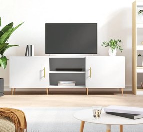 vidaXL Έπιπλο Τηλεόρασης Λευκό 150x30x50 εκ. από Επεξεργασμένο Ξύλο