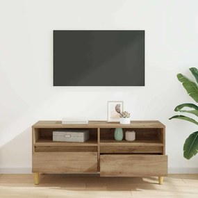 vidaXL Ντουλάπι TV 100 x 34,5 x 44,5 εκ. Artisan Oak