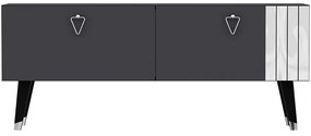 Έπιπλο Tηλεόρασης Tarab 327ODS1118 120x30x50cm Anthracite