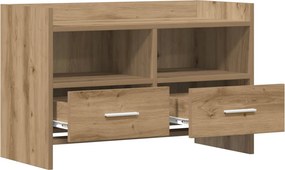 vidaXL Ντουλάπι TV 71,5 x 33 x 47 εκ. Artisan Δρυς Επεξεργασμένο Ξύλο