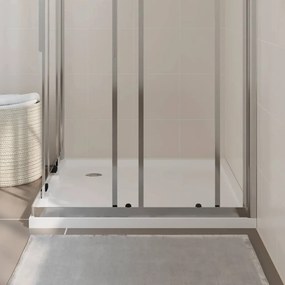 vidaXL Βάση Ντουζιέρας Τετράγωνη 90 x 90 εκ. από ABS