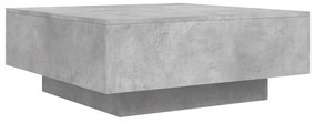 vidaXL Τραπεζάκι Σαλονιού Γκρι Σκυρ. 80 x 80 x 31 εκ. Επεξ. Ξύλο