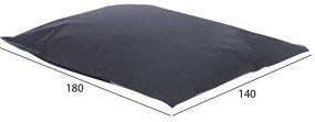 ΠΟΥΦ ANSHU HM5808.02 ΓΚΡΙ ΜΕ UV PROTECTION 140x180 εκ.