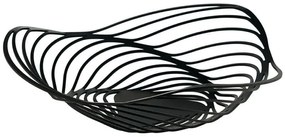 Φρουτιέρα Trinity ACO02 B Φ26x7cm Μεταλλική Black Alessi Metal