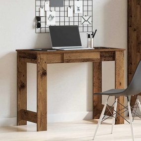 VidaXL Γραφείο Παλιό Ξύλο 100x45x75 εκ από Επεξεργασμένο Ξύλο
