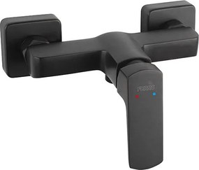 Ferro Vitto Verdeline Black BVI7VLBL - Μπαταρία ντουζιέρας μαύρη