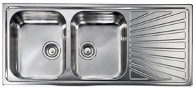 Sanitec Stainless Steel Sinks 11457 Ανοξείδωτος Νεροχύτης 80cm