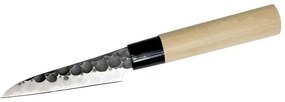 Μαχαίρι Ξεφλουδίσματος  Hammered F-1110 9cm Silver-Natural Tojiro Steel,Wood