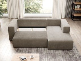 Γωνιακός καναπές Stripes-Δεξιά-Mpez - 255.00Χ161.00Χ91.00cm