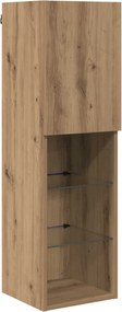 vidaXL Μονάδα Τοίχου Τηλεόρασης 4 pcs Artisan Oak Επεξεργασμένο ξύλο