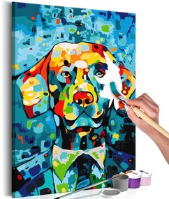 Ζωγραφική με αριθμούς Πορτρέτο σκύλου - 40x60