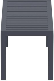 Τραπέζι πολυπροπυλένιου Ocean 90x45 Dark Grey