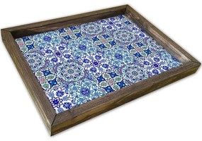 Δίσκος Σερβιρίσματος 847TRX0201 30x40cm Multi Hermia Mdf,Ξύλο