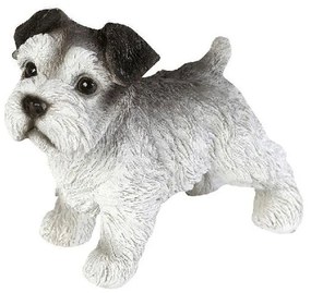 Διακοσμητικό Επιτραπέζιο Σκύλος Terrier GID105K2 16x7,5x13cm Grey Espiel Πολυρεσίνη