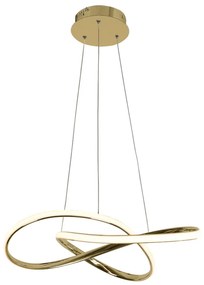 Φωτιστικό Οροφής LED Aca Gordius HM92LEDP48BR Brass
