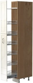 Επιδαπέδιο ντουλάπι ψηλό Toscana K23-30-1KZ-Καρυδί