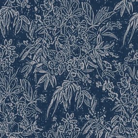 Ταπετσαρία Cherry Orchard Indigo WP30008 Indigo MindTheGap 52x1000cm