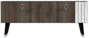 Έπιπλο Τηλεόρασης Tarab 327ODS1119 120x30x50cm Walnut