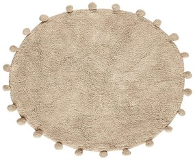 Πατάκι Μπάνιου Fontana 26 Beige Kentia 60X60 60x60cm 100% Βαμβάκι