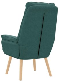 vidaXL Πολυθρόνα Σκούρο Πράσινο 69 x 74 x 93 εκ.