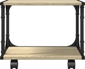 vidaXL Βάση Εκτυπωτή 2 Επιπέδων Sonoma Δρυς 41x28x33,5 εκ Επεξ. Ξύλο