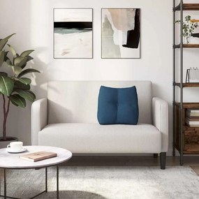 vidaXL Μαξιλάρι Πλάτης Μπλε 45 x 24 x 50 εκ ύφασμα