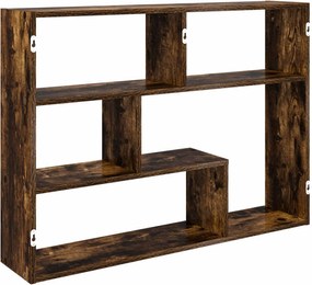vidaXL Ράφι Τοίχου Επιτοίχιο Καφέ 95 x 20 x 69,5 εκ.
