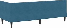 vidaXL Κρεβάτι Γωνίας Μπλε 80 x 200 cm Βελούδο