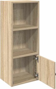 vidaXL Βιβλιοθήκη Sonoma Δρυς 31x24x77 εκ. από Επεξεργασμένο Ξύλο