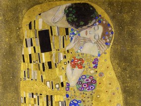 Αναπαραγωγή Το φιλί, Gustav Klimt