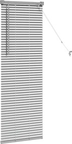 vidaXL Βενετσιάνικες Ρόδες Ασημί 130 x 40 εκ Αλουμίνιο