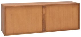 Έπιπλο Τηλεόρασης 110 x 30 x 40 εκ. από Μασίφ Ξύλο Teak - Καφέ