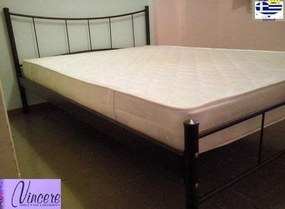 Κρεβάτι Χαμόγελο για στρώμα 120χ200 ημίδιπλο μεταλλικό