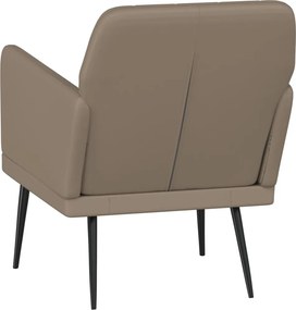 vidaXL Πολυθρόνα Cappuccino 61x78x80 εκ. από Συνθετικό Δέρμα