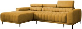Γωνιακός καναπές Caladon Mini-Moustardi-Αριστερή