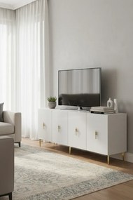 Stewehome πολυλειτουργική κονσόλα ντουλάπι για καφέ και βάση τηλεόρασης 180x32x75 cm
