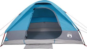 vidaXL Σκηνή Κάμπινγκ 2 Ατόμων Αδιάβροχη Μπλε