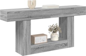 vidaXL Γκρι Σονομά 160 x 30 x 74 εκ