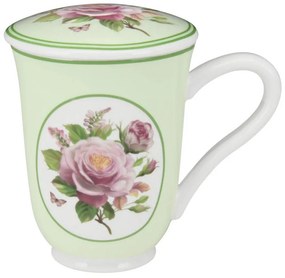 Κούπα 300ml Με Καπάκι Oriana Ferelli Romantic Touch 19-028G