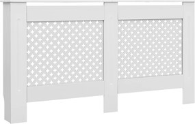 vidaXL Καλύμματα Καλοριφέρ 2 τεμ. Λευκά 152 x 19 x 81,5 εκ. από MDF