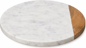 Περιστρεφόμενο Πλατώ Σερβιρίσματος (Φ30) S-D Marble White 173704A