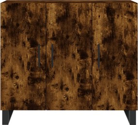 vidaXL Ντουλάπι Καπνιστή Δρυς 90x34x80 εκ. Επεξεργασμένο Ξύλο
