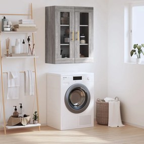 VidaXL Ντουλάπι Τοίχου Γκρι Sonoma 69,5 x 34 x 90 εκ.